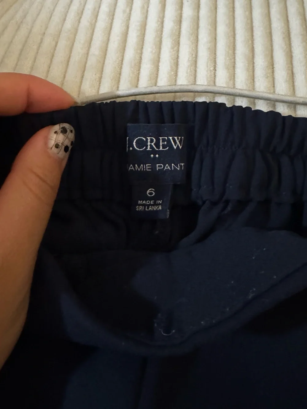 JCrew Jamie pants- navy